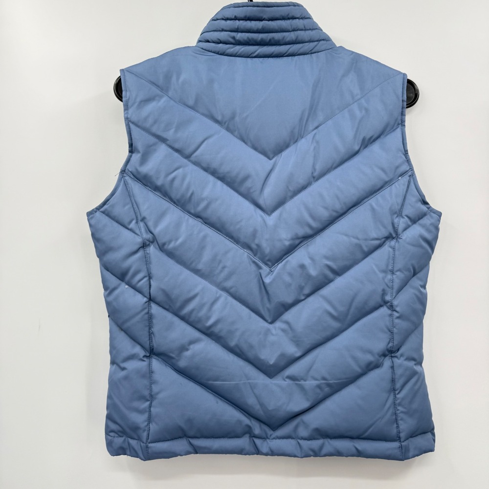 Maurices Puffer Vest Womens‎ Blue Full Snap Stand Collar Quilted Padded Size M - Picture 6 of 9